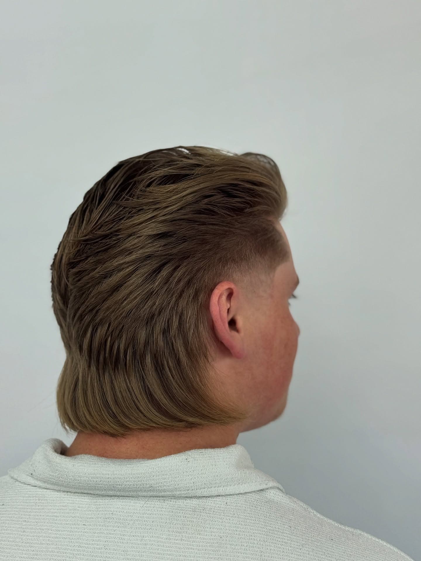 Mullet contemporain réalisé au salon La Frappe
