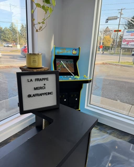 L’espace d’accueil réel de La Frappe à Joliette
